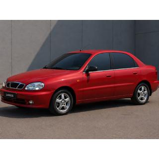 Окантовка окон Нержавеющая сталь (4 шт.) Daewoo Lanos 1998-2017 гг. фото 1