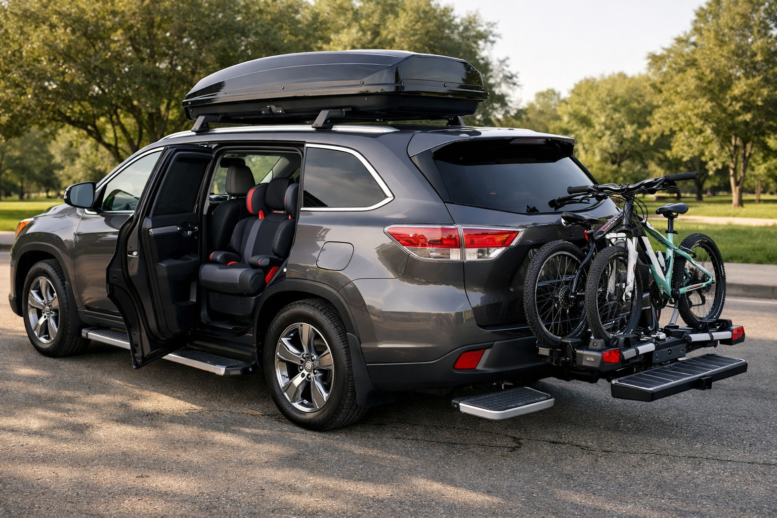 Пакет доработок Toyota Highlander 2013–2019 для семьи и удобной посадки