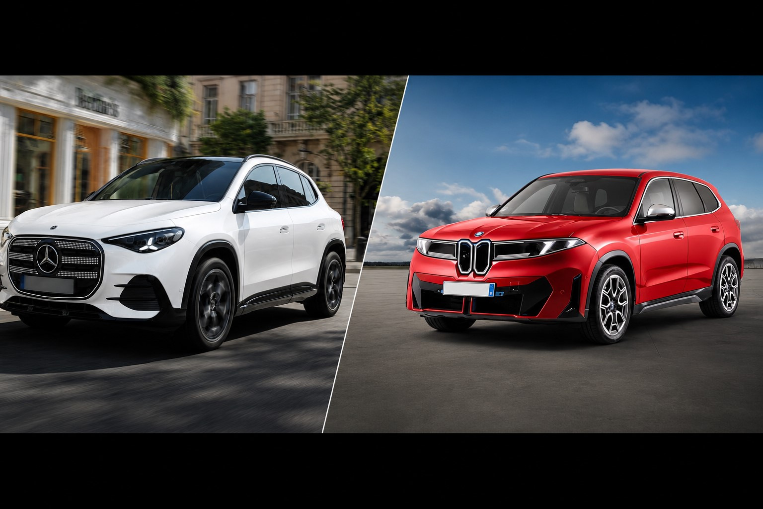 Mercedes GLA Electric против BMW iX1: какой премиальный электрокроссовер лучше