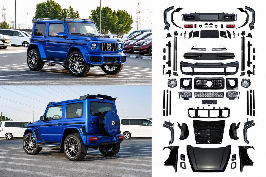 Suzuki Jimny 2018- гг. Комплект обвеса G-class-design BRB Image