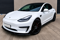 Tesla Model S 2012– гг. Накладки на противотуманки Fast (для 2021+) фото 2