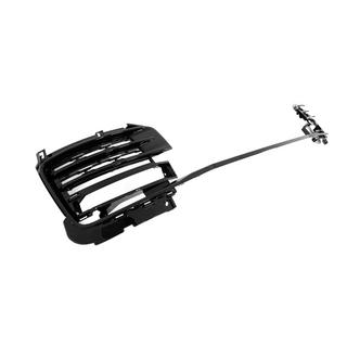 Комплект накладок на передний бампер SVA Black (2018-2021, 3 шт.) Range Rover IV L405 2013-2021 гг. фото 3
