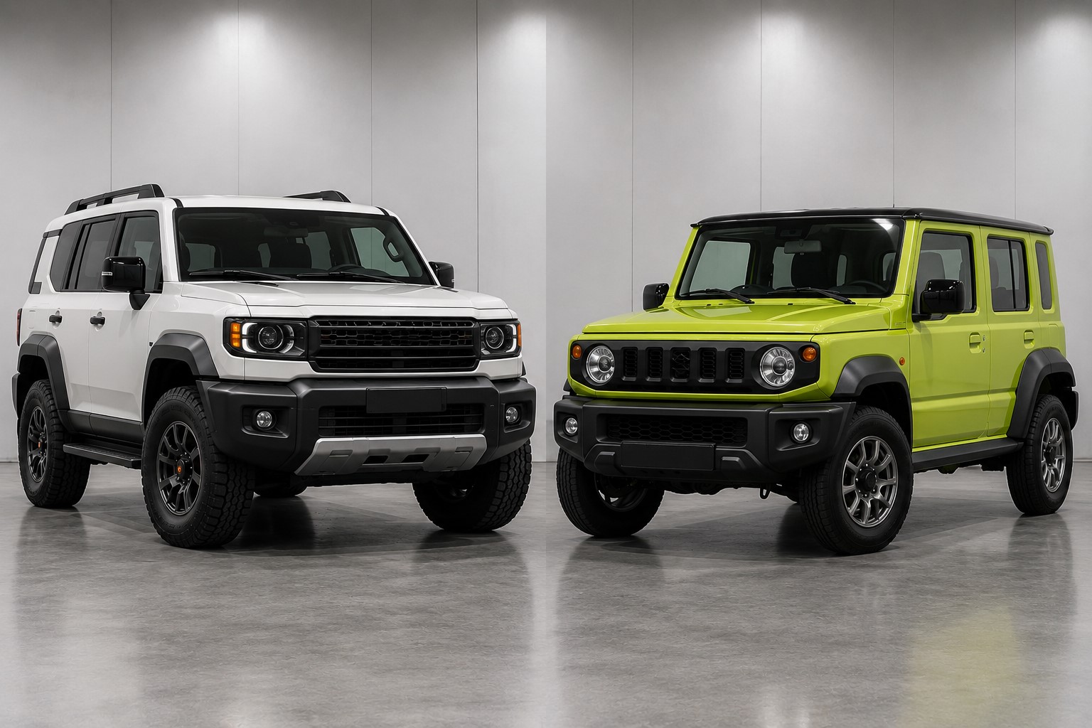 Toyota Land Cruiser FJ 2026 vs Suzuki Jimny 5-Door: какой лучше?