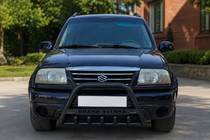 Suzuki Vitara 1998-2006 гг. Кенгурятник WT004 (нерж.) Black фото 1