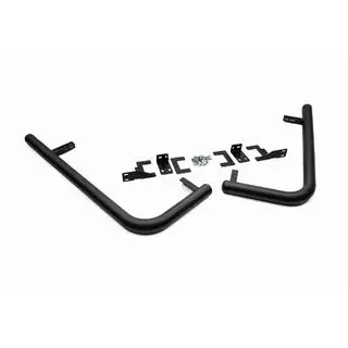 Задние уголки AK-SO Black (нерж. сталь) Volkswagen LT 1995-2006 гг. фото 4