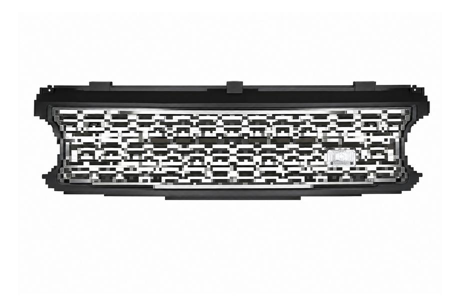 Range Rover III L322 2002-2012 гг. Серебристая решетка радиатора Supercharged (2006) Image