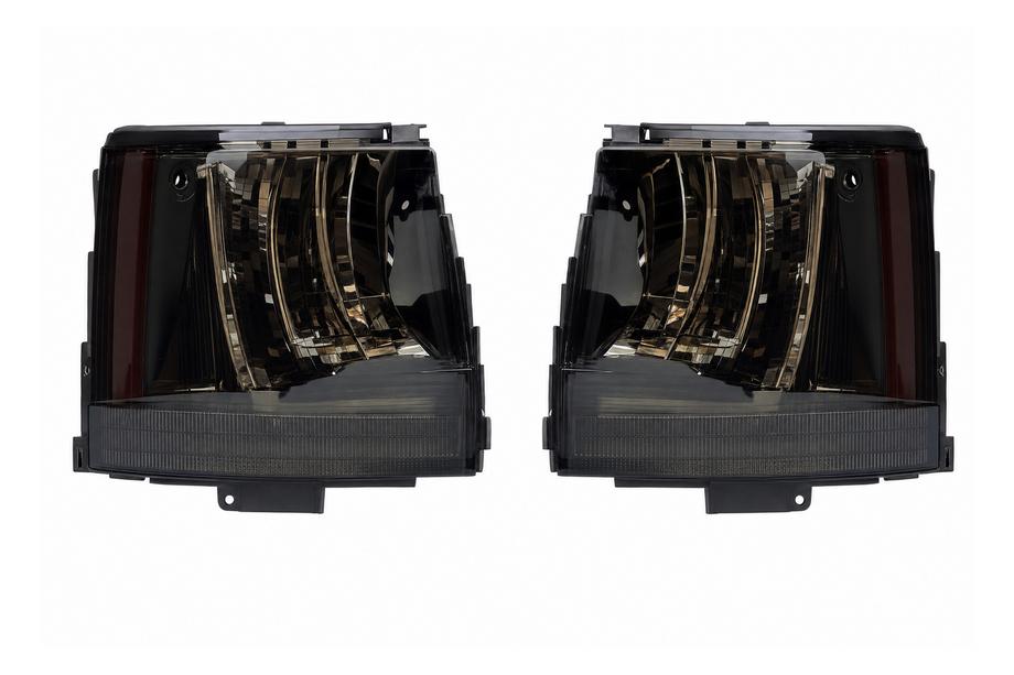 Range Rover Sport 2005-2013 гг. Задние светодиодные фонари тонированные (2010-2012) Image