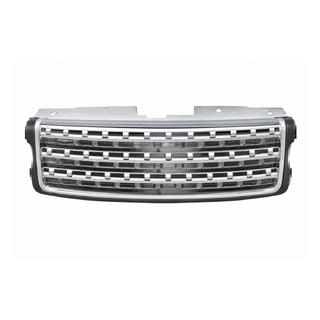 Серая решетка радиатора с серебристой сеткой (2013) Range Rover IV L405 2013-2021 гг.