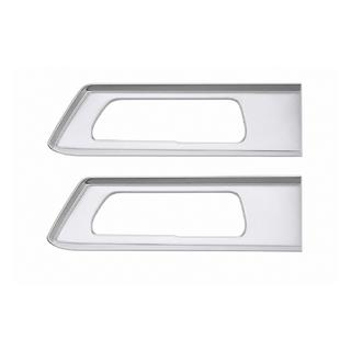 Серебристая рамка противотуманной фары (2014) Range Rover Sport 2014-2022 гг.