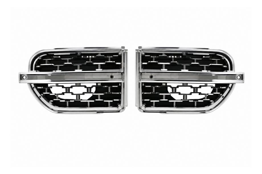 Land Rover Discovery III 2004–2009 гг. Хромированные жабры крыла Image