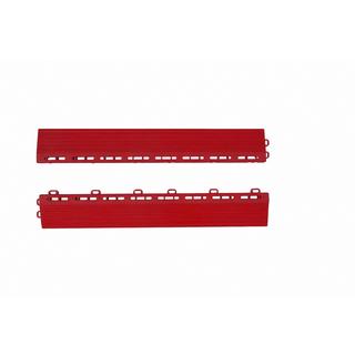 Монтажная рампа для сетки решётки P/P (40x6x1.8 см, красная)