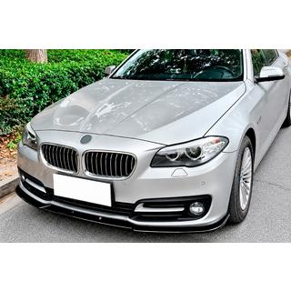 Передняя лип-накладка DPT (Base, F10, 2014-2017, черный глянец) BMW 5 серия F10/F11 2010–2016 гг. фото 1