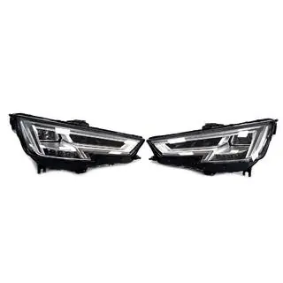 Передние фары LED (2015-2020, Xenon на LED, 2 шт.) Audi A4 B9 2015-2024 гг.