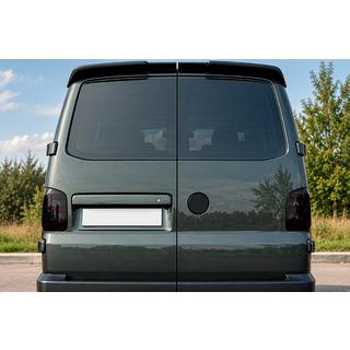 Спойлер DPT (распашные двери, черный глянец) Volkswagen T5 Transporter 2003-2010 гг. фото 1