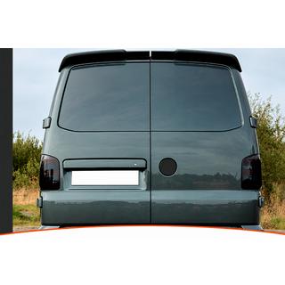 Спойлер DPT (распашные двери, черный глянец) Volkswagen T5 Caravelle 2004-2010 гг. фото 1