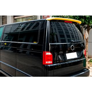 Спойлер DPT (крышка багажника, чёрный глянец) Volkswagen T5 Caravelle 2004-2010 гг. фото 1