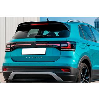 Спойлер DPT (Черный Глянец) Volkswagen T-Cross 2019- гг. фото 1
