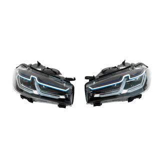 Передние фары G06 preLCI Design (2 шт) BMW X6 F16 2014-2019 гг. фото 2