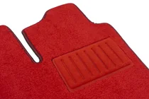 Ворсовый подпятник (красный) фото 1