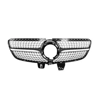 Передняя решётка радиатора Diamond Black (2019-2023 для V-class) Mercedes Vito/V-class W447 2014- гг. фото 1