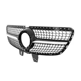 Передняя решётка радиатора Diamond Black (2019-2023 для V-class) Mercedes Vito/V-class W447 2014- гг. фото 2