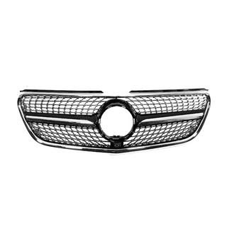 Передняя решетка радиатора Diamond Black (2014-2023 для Vito W447) Mercedes Vito/V-class W447 2014- гг. фото 1