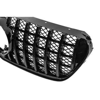 Передняя решётка радиатора Diamond Black (2014-2019 для V-class) Mercedes Vito/V-class W447 2014- гг. фото 4