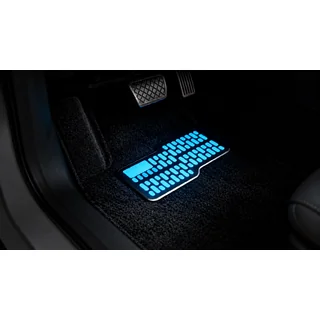 Подпятник для автоковриков Neon Blue фото 2