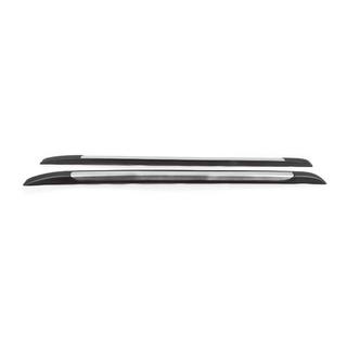 Интегрированные рейлинги серые OEM (на двухсторонний скотч) Toyota Hilux 2006-2015 гг. фото 2
