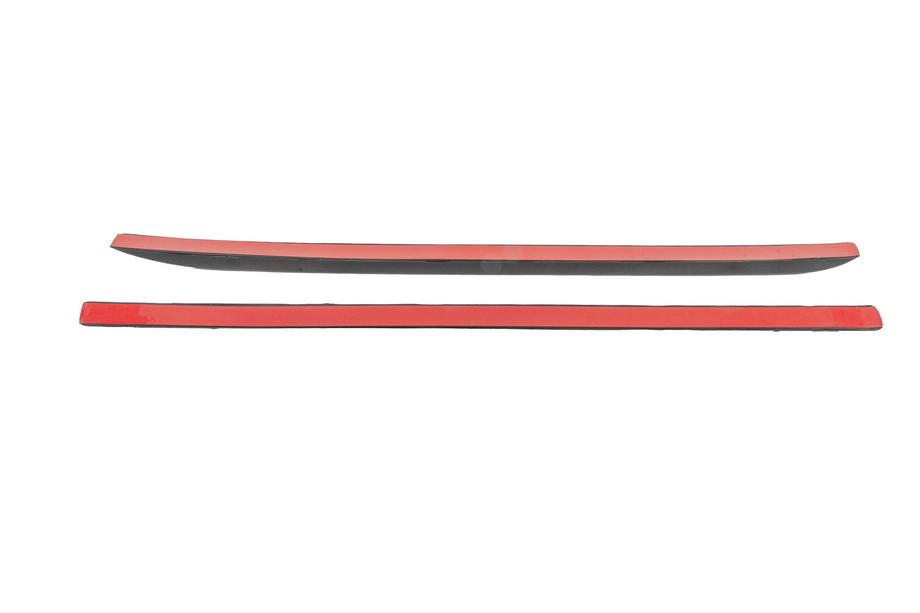 Toyota Hilux 2006-2015 гг. Интегрированные рейлинги серые OEM (на двухсторонний скотч) Фото 7