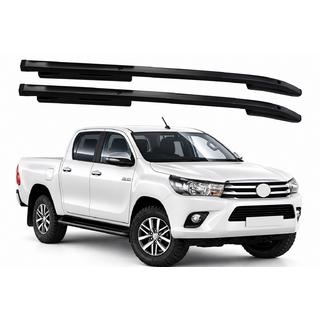 Рейлинги на крышу OEM черные (ABS) Toyota Hilux 2015- гг.