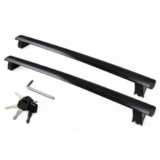 Багажник (поперечины) на интегрированные рейлинги OEM V2 (2 шт.) Jeep Grand Cherokee WK2 2010-2021 гг.