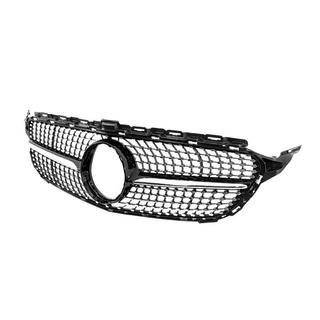 Передняя решётка Diamond Black (для Avantgarde/AMG-Line/C43 AMG) Mercedes C-class W205 2014-2021 гг. фото 2