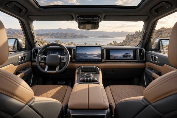 Denza B5: внедорожник BYD Group для Европы — гибрид бросает вызов Land Rover Defender