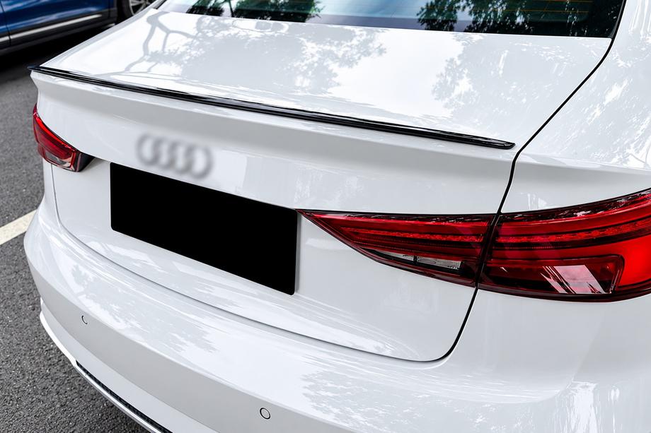 Audi A3 2012-2020 гг. Спойлер S-Style (для SD, чёрный глянец) Фото 1