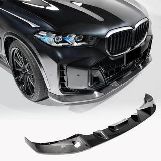 Карбоновая накладка Lip на передний бампер (для M-Sport 2023+) фото 1