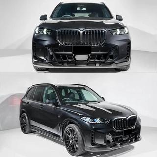 Карбоновая накладка Lip на передний бампер (для M-Sport 2023+) фото 2
