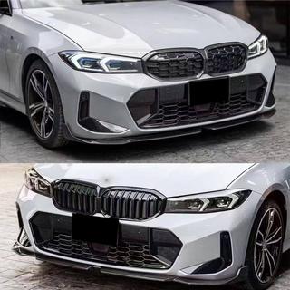 Накладка на передний бампер Lip V4 (для M-Sport 2022+, карбон) фото 2