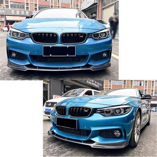 Накладка на передний бампер Lip V4 (для M-Sport, Карбон) фото 2