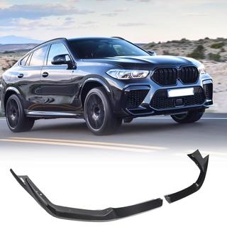 Карбоновые накладки на передний бампер Flap (2018-2022, карбон) BMW X6 G06 2019–2027 гг. фото 1