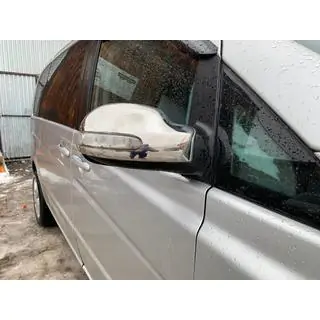 Накладки на Зеркала Нержавейка (2004-2010, Viano, 2 шт) Mercedes Viano 2004-2014 гг. фото 2