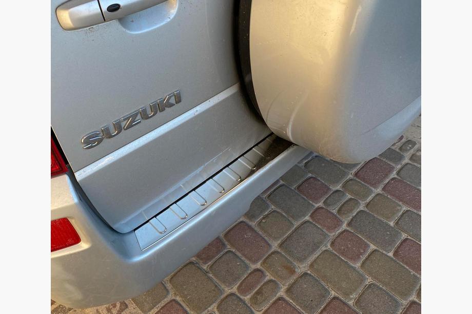 Suzuki Grand Vitara 2005-2017 гг. Накладка на задний бампер Carmos (нержавейка) Фото 5