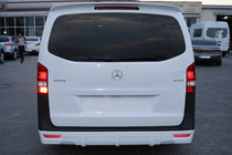 Mercedes Vito/V-class W447 2014- гг. Накладка на задний бампер V1 (под покраску) фото 2