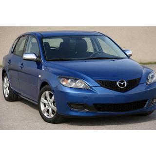 Накладки на Зеркала (2 шт, Нержавеющая Сталь) Mazda 3 2003-2009 гг. фото 1