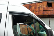 Volkswagen Crafter 2006-2016 гг. Ветровики на окна (2 шт., Sunplex Sport) фото 6