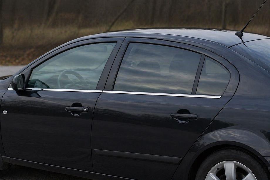 Mazda 3 2003-2009 гг. Окантовка окон нержавейка (4 шт) Хэтчбек Image