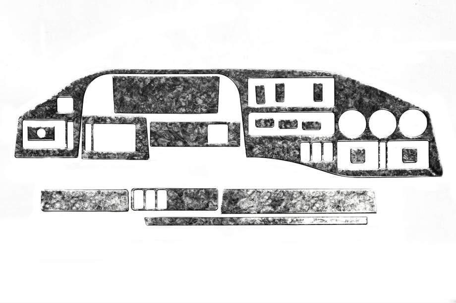 Mercedes Sprinter W901/902/903/904/905 1995–2006 гг. (Tdi, 1995-2000) Накладки на торпедо (MERIC) Титан Фото 2