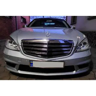 Передние Фары Рестайлинг (Комплект) Mercedes S-class W221 2005-2013 гг. фото 2