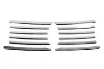 Mercedes Sprinter W901/902/903/904/905 1995–2006 гг. Хромированные накладки на решетку радиатора (1995-2000, 12 частей, нержавейка) фото 5