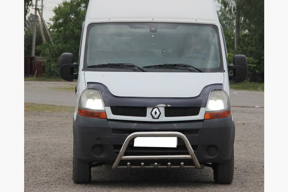 Nissan Interstar 2002-2010 гг. Передняя дуга WT003 (нерж. сталь) Image